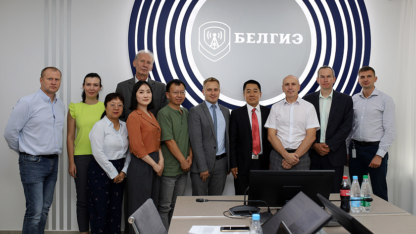 Встреча с представителями ООО «Китайско-белорусский Высокотехнологичный аэрокосмический центр исследований и разработок»